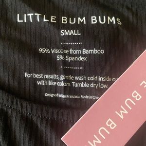 NWT! Bums & Roses (Little Bum Bums) Mama Dress Black - Small